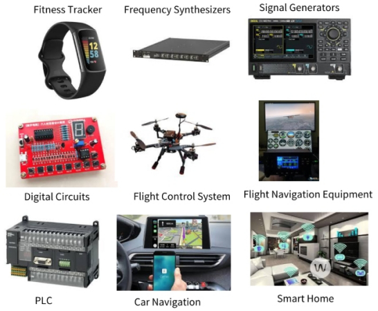 The 2520 TCXO maintains a frequency stability of 1.5PPM 