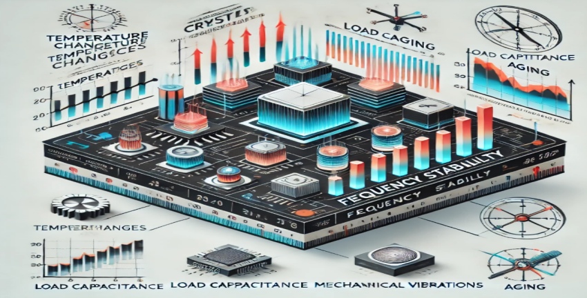 How to improve crystal frequency stability